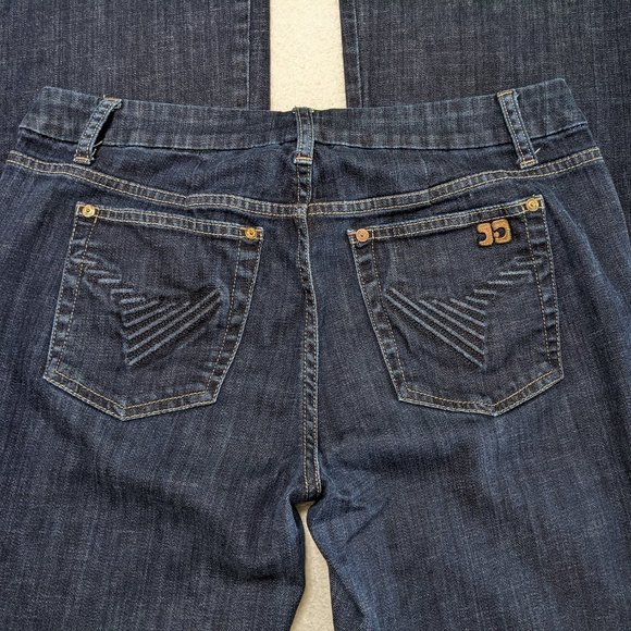 Joe's Jeans Dark Blue Stretch Denim "Muse" Fit Boot Leg for Women- size 32 - Picture 5 of 6